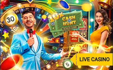 Live-Casino-Spiel Cash Hunt bei Spassino