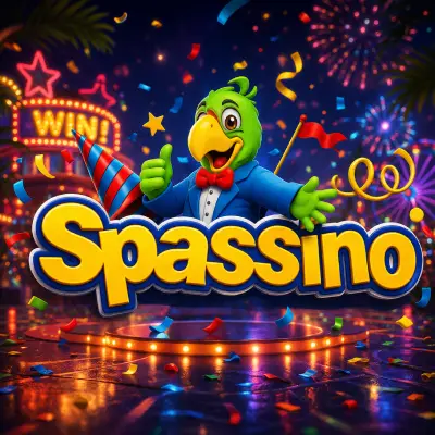 Spassino-Maskottchen bei den Casino-Promotionen